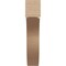 Ekena Millwork 2"W x 10"D x 10"H Thin Del Monte Rough Cedar Woodgrain TimberThane Corbel, Primed Tan CORUR02X10X10DELRCPR - alternate 2
